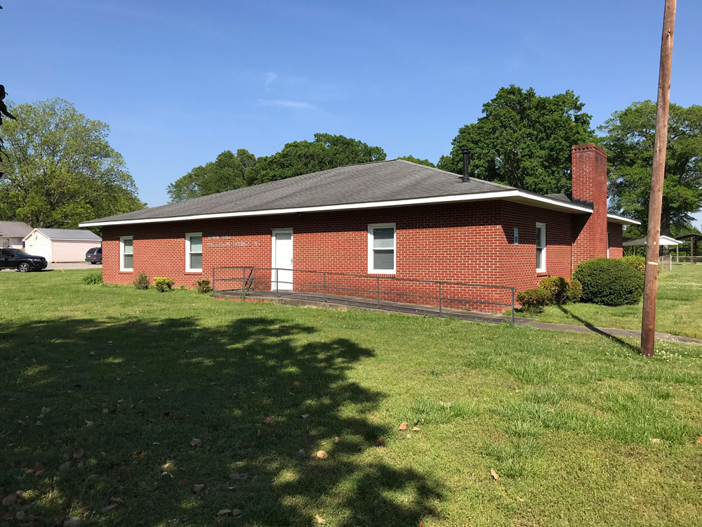 Patterson Springs town hall building